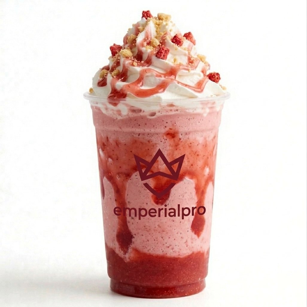STRAWBERRIES FRAPPE
